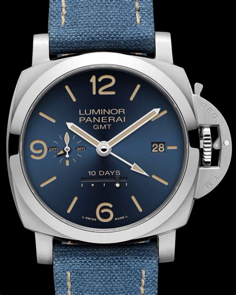 luminor panerai gmt 10 days|Panerai Luminor automatic adjust time.